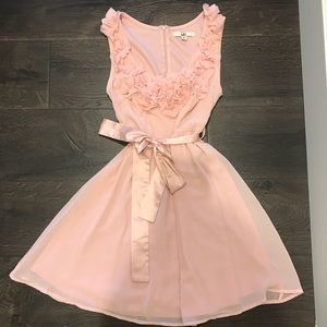 “Ya Los Angelas”- Pink boutique dress
